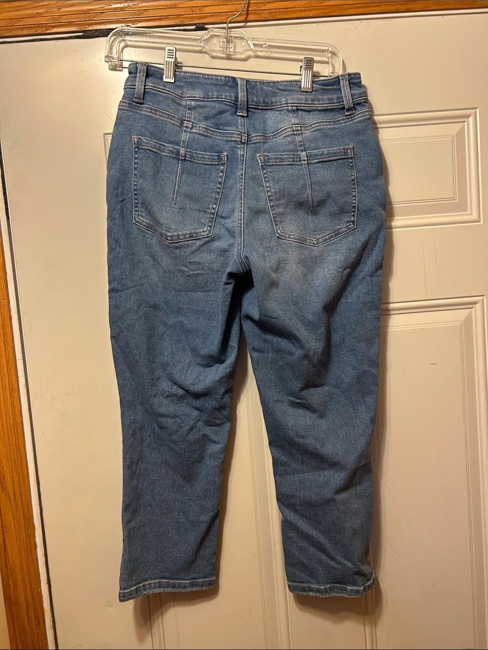 Women's Light Blue Stretch Denim Jeans 6